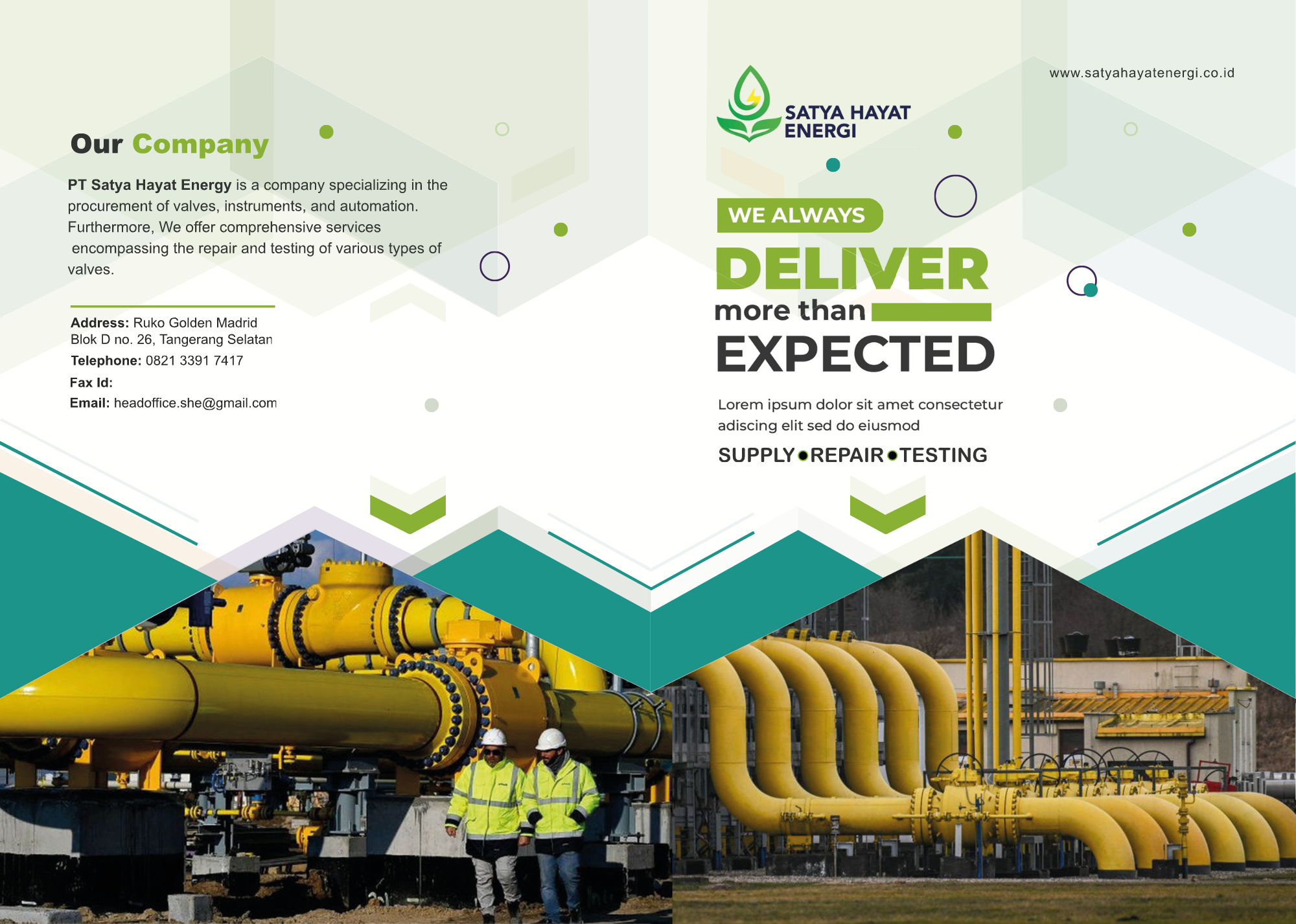 PT. Satya Hayat Energy - Oil and gas instrumentation system supplier in Indonesia