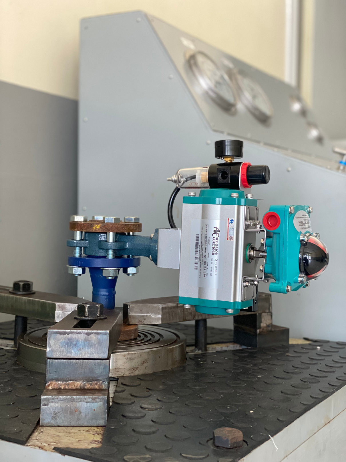 Testing Butterfly Valve DN25 PN16